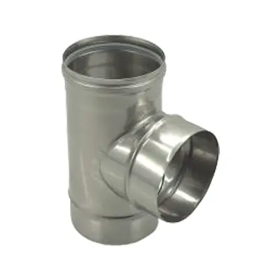SMOKI Zubehör 41012 T-Stück für SMOKI Abgasanlage