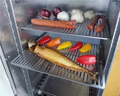 SMOKI Zubehör 9550 Gelasertes Grillrost aus 1.4301 V2A-Edelstahl - 44,5x44,5 cm