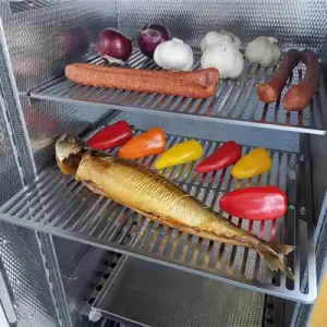 SMOKI Zubehör 9509 Gelasertes Grillrost aus V2A-Edelstahl - 4mm massiv 41x33cm