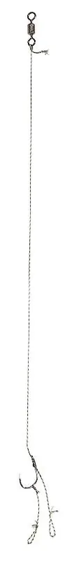 2 Stk Pelzer Karpfenvorfach Partikel Rig  Gr 2 Standard Hair Rig Partikelvorfach