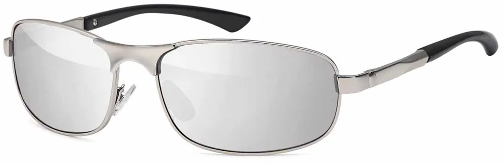 Gil Polarisationsbrille grau anthrazit / matt silbern Pol-Brille Polarisation
