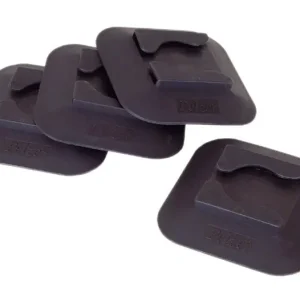 4 Stück Set Pelzer Schlammfüsse Mud Foot für Karpfenstuhl Karpfenliege Stuhl