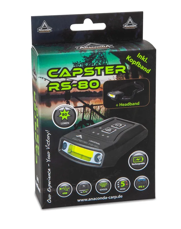 ANACONDA Capster RS-80 Kappenlampe 2048280