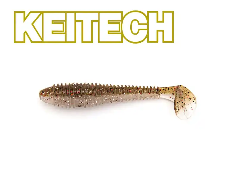 Gummifische Keitech Fat Swing Impact 2,8" 3,4g 7cm Hecht- Zanderköder Gufi Japan