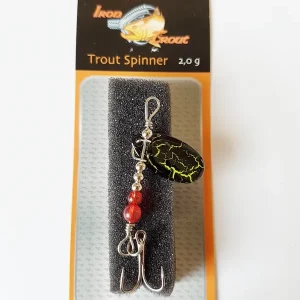 Iron Trout Spinner 2g Forellenspinner Forellen Barsch Spinner Blinker Kundtköder