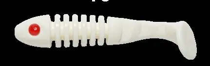 Gummifisch Delalande Skeleton 8cm Kunstköder Zanderangeln Barsch Zanderköder