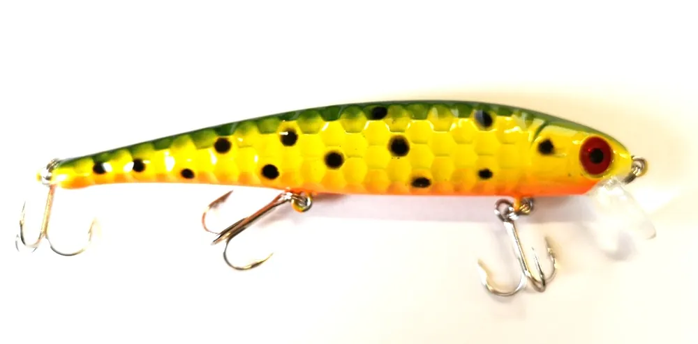 Wobbler Fladen Dalton 12cm 18g Minnow Zander Kunstköder flachlaufend div. Farben