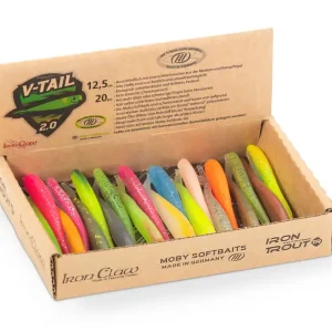 IC Moby V-Tail 2.0 TG WILD MIX Gummifische Bulk Pack