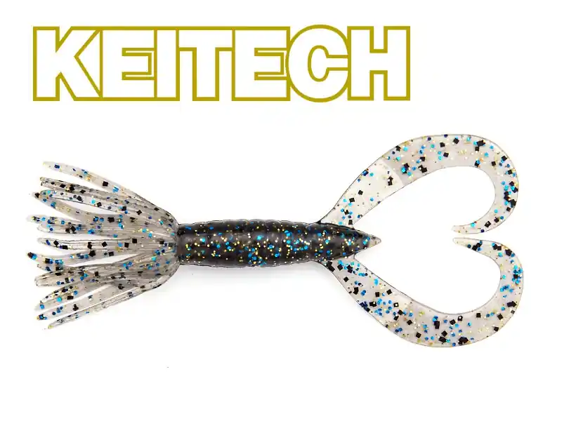 Gummifische Keitech Little Spider 3,5" 9cm 2,7g Barsch- Zanderköder Japan Köder