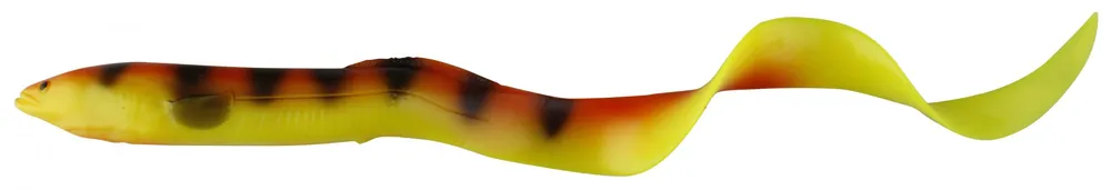 Savage Gear Real Eel 40cm 147g + 7g Gummiköder Kunstaal Hecht und Wallerköder