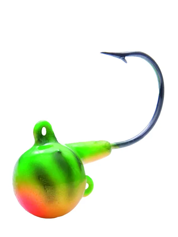Northland Fireball GLO Jighead 10,5g 3 Stk Rundkopfjig Jigkopf Jigköpfe 3/8oz