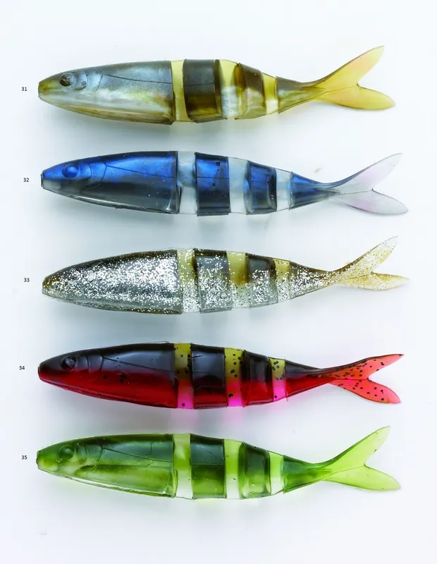 Hart Soft Bait Makal 9,5cm Gummifisch Vertikalköder Dropshotköder Gummiköder