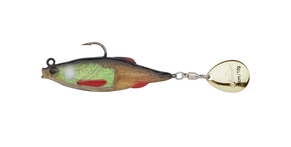 Berkley Pulse Realistic Flash 17cm 58g Softbait mit Spinnerblatt Hecht Raubfisch