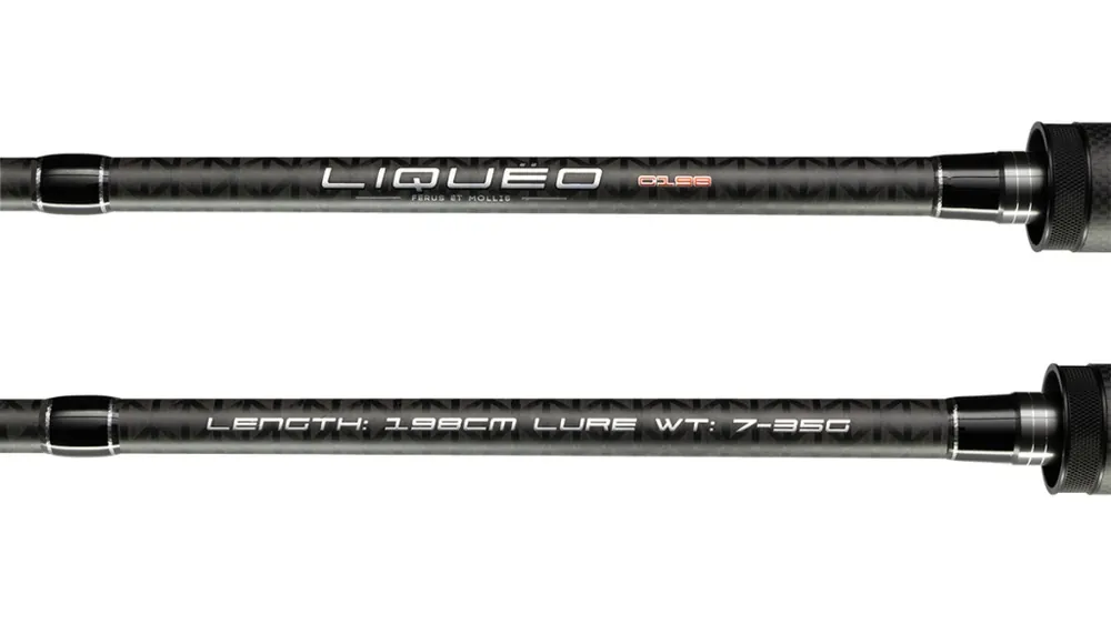 Bullseye Liqueo S Spinnrute198cm 7-35g Hardbait Rute Barschrute Wobbler-Angel