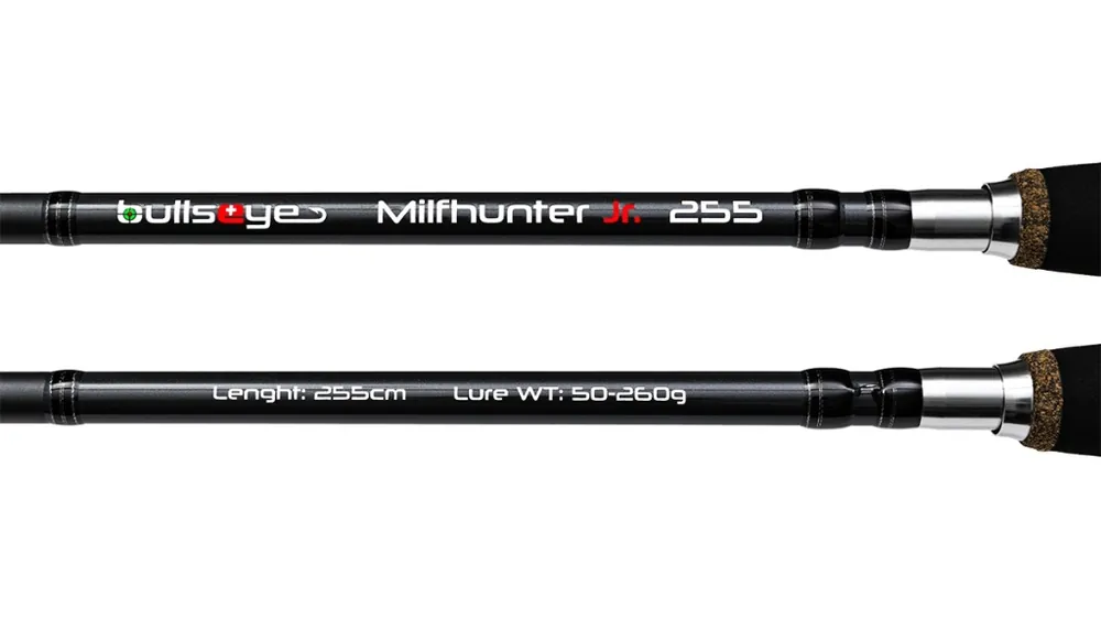 Bullseye Milfhunter JR Cast Spinnrute 2,55m 50-260g Hechtrute
