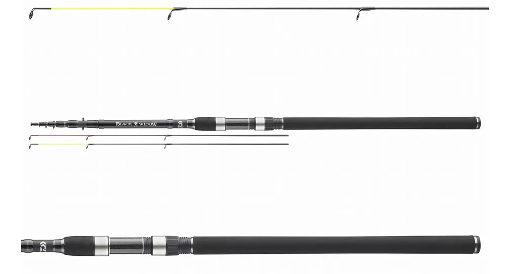Daiwa Black Widow Tele Feeder 3,30m 100g Teleskoprute Feeder-Rute