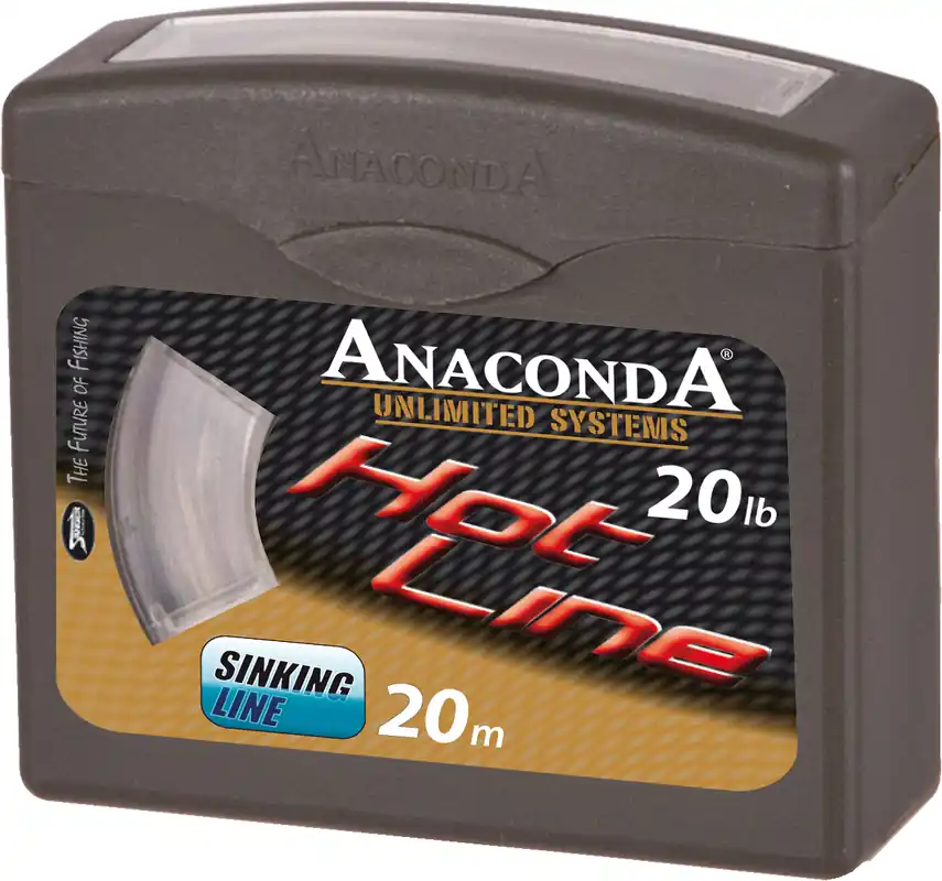 Anaconda Hot Line 20m Vorfach-Schnur Karpfenvorfach 20lb/30lb oder 40lb