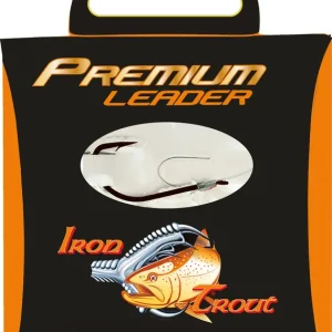 Iron Trout Power Premium Leader 220cm Forellenhaken Forellen-Haken Bait