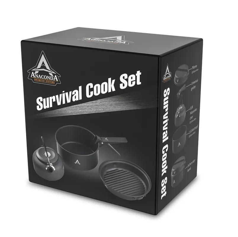 ANACONDA Survival Cook Set Kochset 7150562
