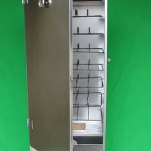 Smoki Räucherschrank Abm.:110x46x28cm für 28 Fische liegend 913 CR Edelstahl