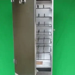 Smoki Räucherschrank Abm.:110x46x28cm für 28 Fische liegend 914 CR Edelstahl