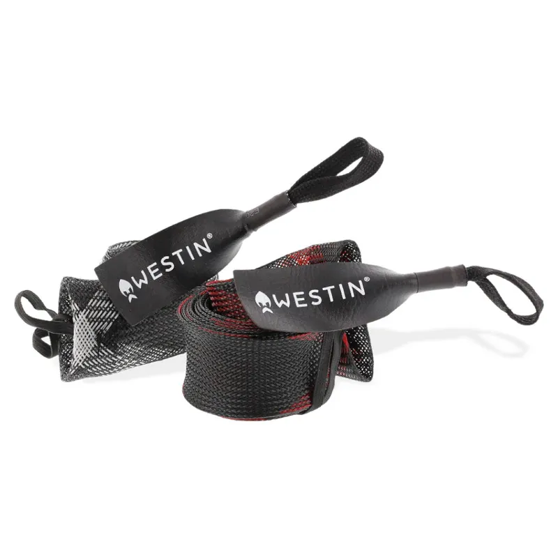 Westin Rod Cover Spin Split 190 cm / 4 cm (Black Red)-190 cm / 4 cm