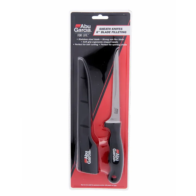 Abu Garcia Sheath Filleting Knife 6'' / Filetiermesser-