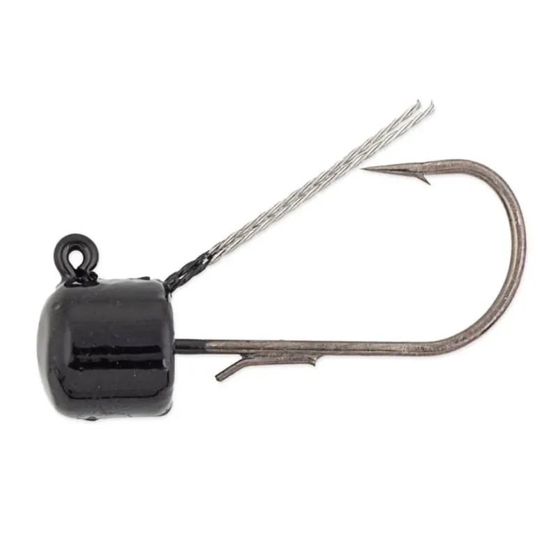 Z-Man Pro ShroomZ Ned Rig Jigheads Weedless (Black)-