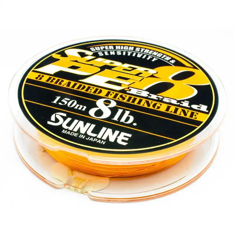 Sunline Super PE 8 (Orange) / 150 m-