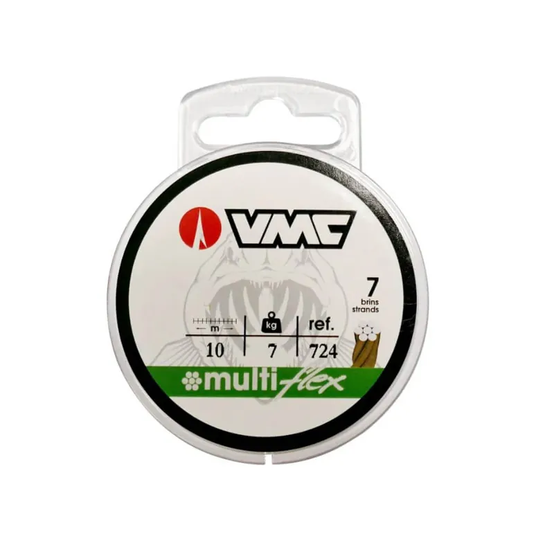 VMC Multiflex 1x7 Stahlvorfach / 10 m-