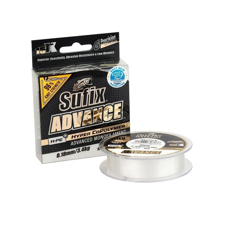 Sufix Advanced Monofil H-PE Clear / 150 m-