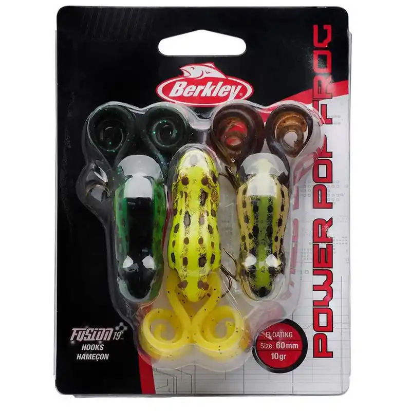 Berkley Power Pop Frog (3 Stück)-