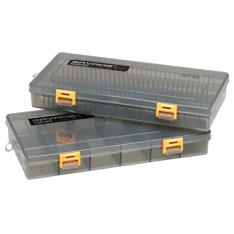 Savage Gear Flat Lure Box Kit / Smoke-