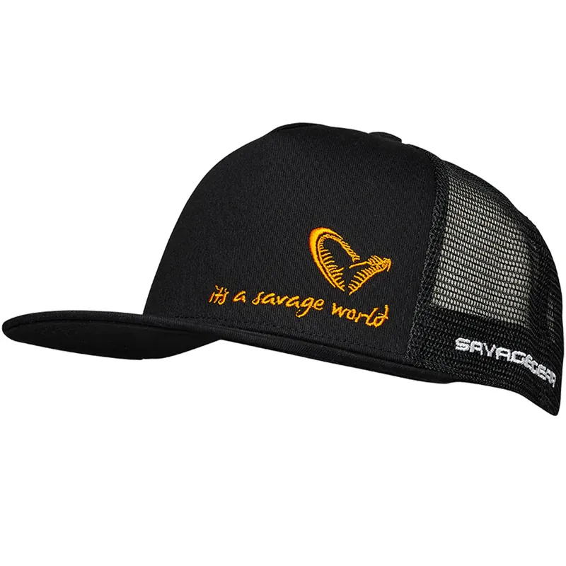 Savage Gear All Black Cap Black Caviar-