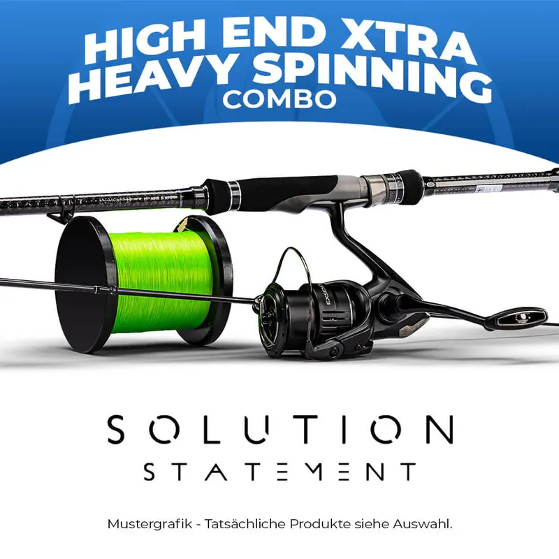 Hecht & Barsch High End Xtra Heavy Spinning Combo-