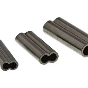 Westin Double Wire Crimp (Black Nickel)-Ø1 mm