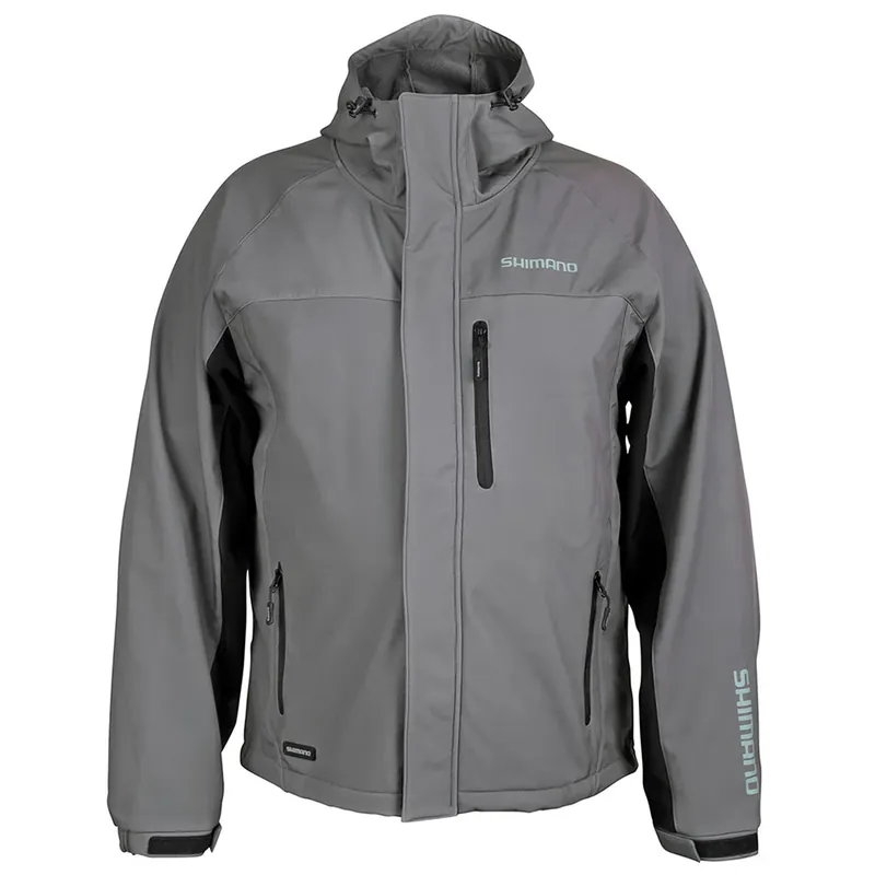Shimano Wear Soft Shell Jacket-M / Grey