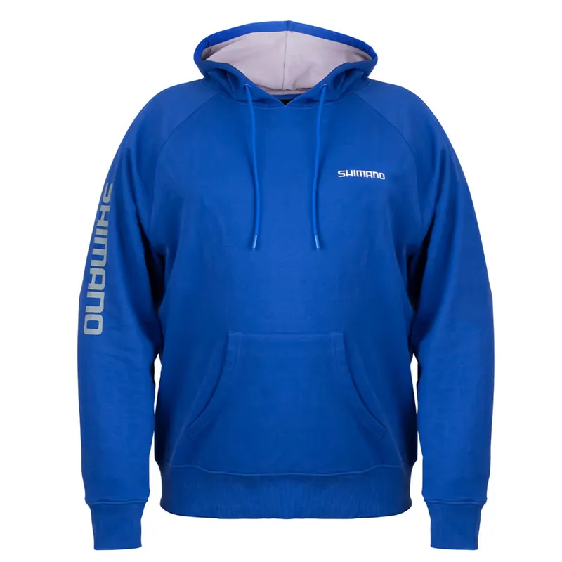 Shimano Wear Pull Over Hoodie-M / Blue