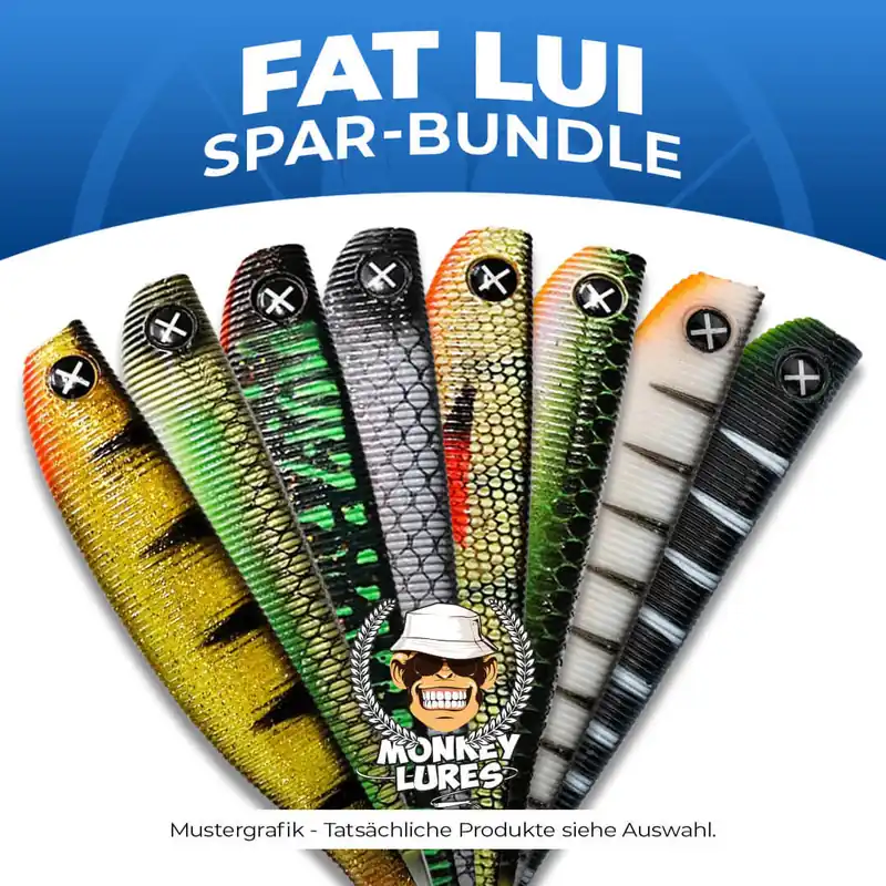 Monkey Lures Fat Lui 9 cm | Spar-Bundle-