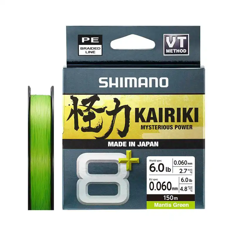 Shimano Kairiki 8+ / 150 m-0.06 mm / 4.8 kg