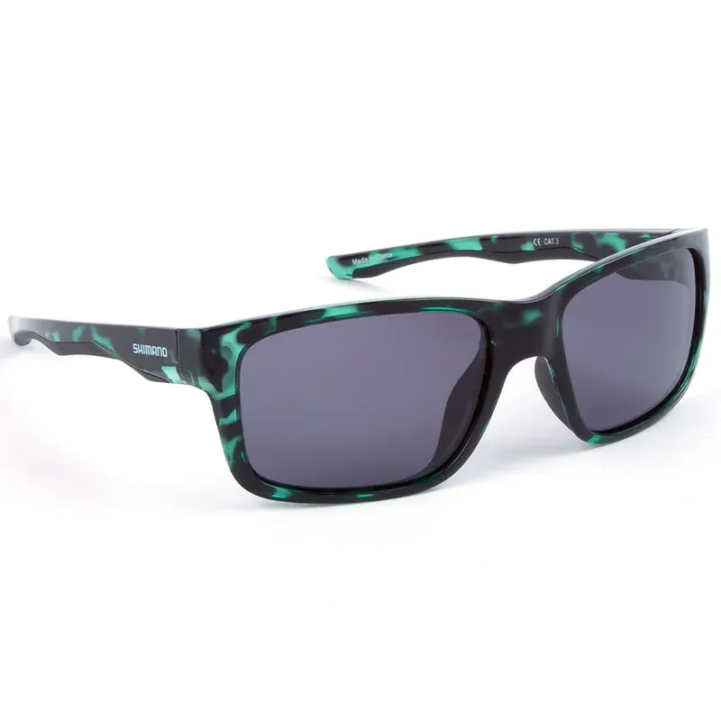 Shimano Eyewear Dark Green Tortoiseshell & Dark Grey-