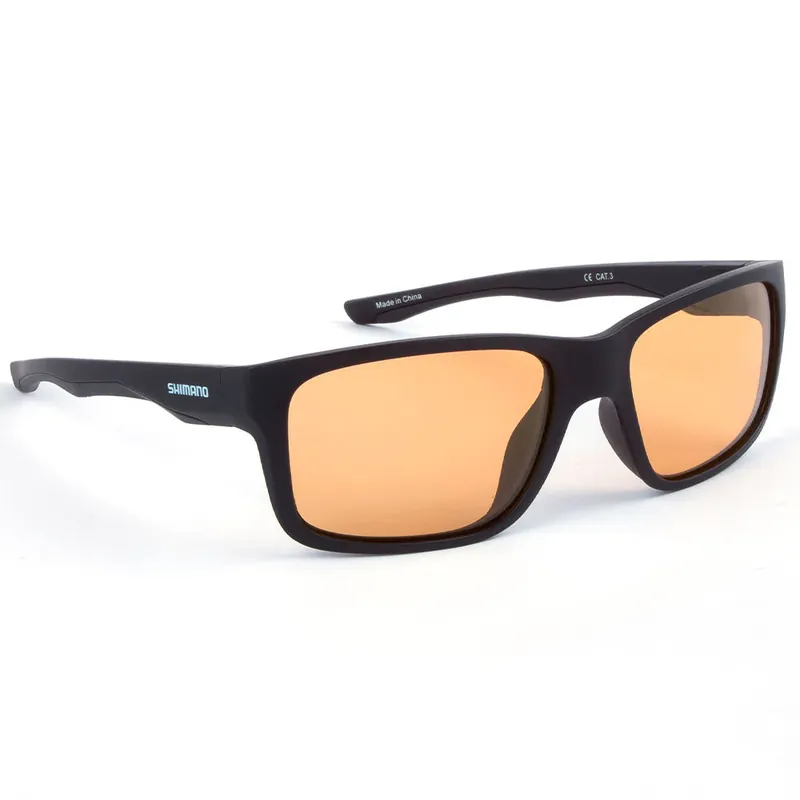 Shimano Eyewear Matte Black & Yellow-