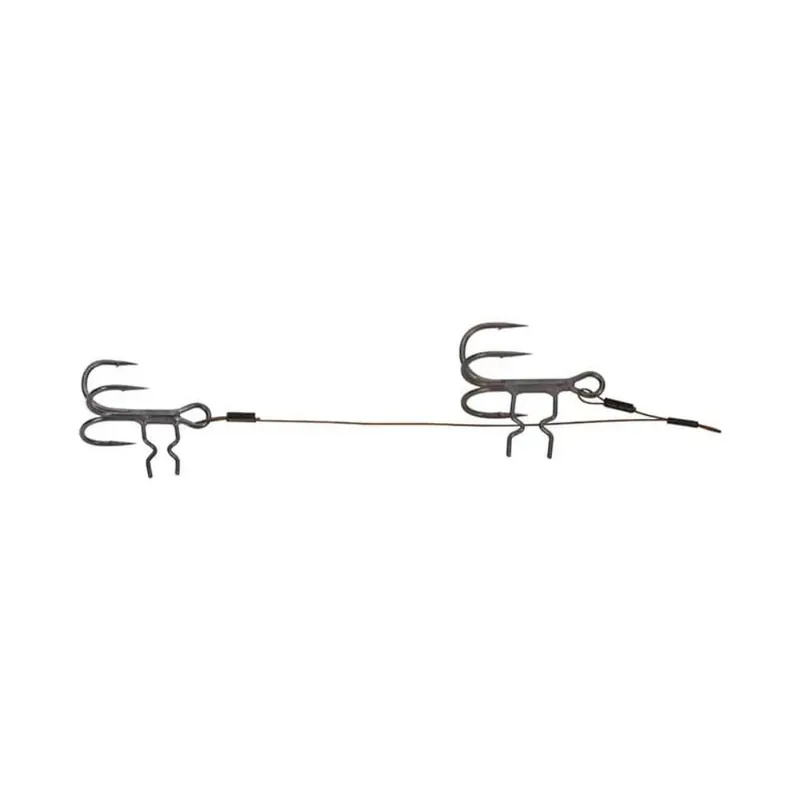 Fox Rage Strike Point Double Stinger-10 cm und 5 cm / #6 und #8 / 6 kg