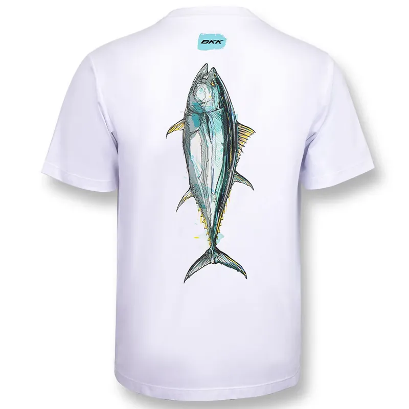 BKK Short Sleeve Casual Shirt Tuna (White)-S