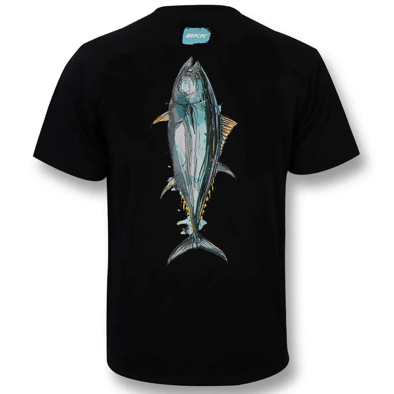 BKK Short Sleeve Casual Shirt Tuna (Black)-M
