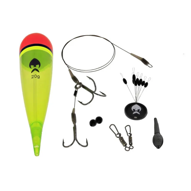 Westin Pike Float Kit Semi Barbed 1x7 / 50 cm-10 g / #6+#8 / 14 kg