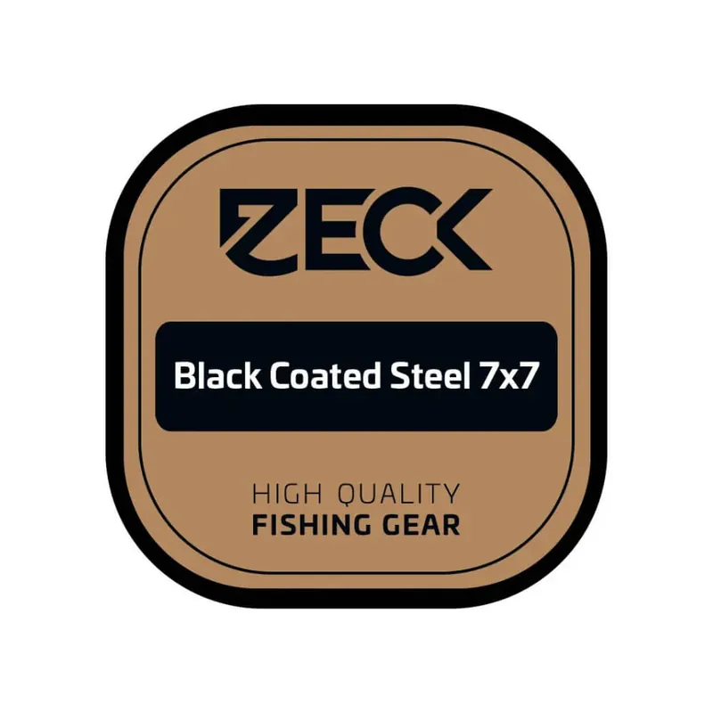 Zeck Black Coated Steel 7x7-