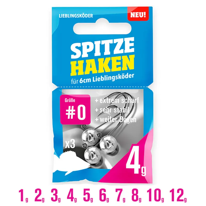 Lieblingsköder Spitze Haken #0-