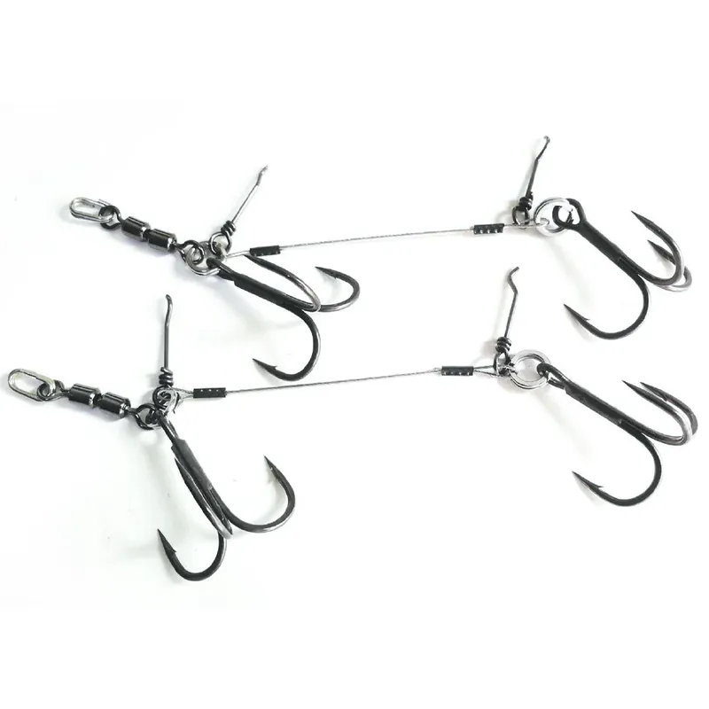 Pikecraft The Stinger Double Swivel Rig-L / 18-23 cm / 1/0