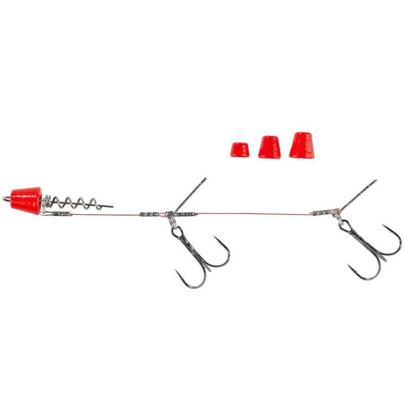 Balzer Shirasu Screw-In Hecht-System mit Wechselgewichten-#2 / 9 cm